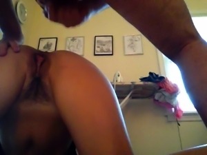queef and gape! Close-up view of my girlfriend aroused pussy