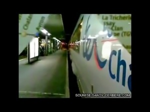video sexe libertine coquine suce dans le train free