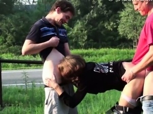 Extreme public group threesome gangbang sex orgy PART 3