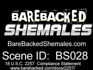Bareback Sex With Blonde Shemale