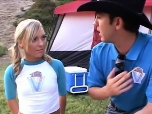 Tight Teen Stretched By Pervy Park Ranger!