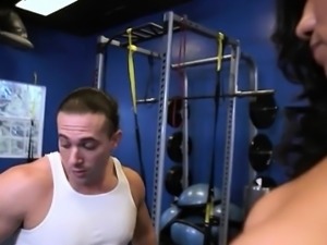 Mature Hottie Xo Rivera Blows Gym Instructor
