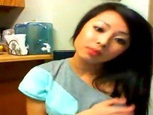 pretty hmong collegegirl misses her bf aww