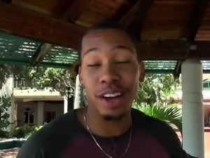 Black dude bangs his big tits Milf date