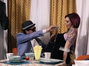 will not pretty blonde gets dominated rough dp threesome valuable piece Excuse, that