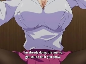 Big breasted hentai slut feeds her hunger for cock and cum