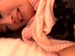 Delightful Japanese babe gets pounded hard and facialized