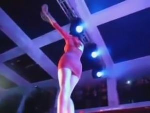 what a shame for Katty perry in minidress upskirt panty shot live on stage!