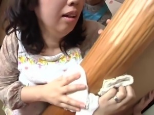 Subtitled Japanese risky sex with voluptuous mother in law