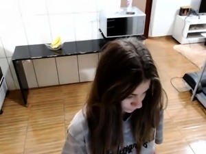 Sultry amateur teen satisfies her sexual needs on hidden cam