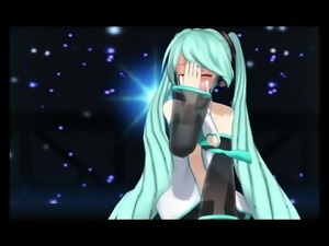 MMD  Miku-Time Stop-Stripped on stage