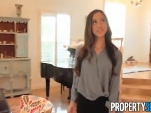 PropertySex Very Sexy Cute Asian Real Estate Agent Fucks Client in His House