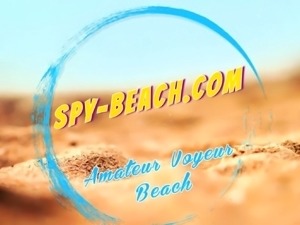 Hot LATINA Nudist Close-Up Pussy Beach Voyeur Video