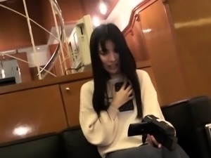Great close up in japanese teen blowjob pov