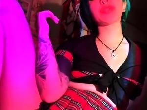 Horny asian teen solo